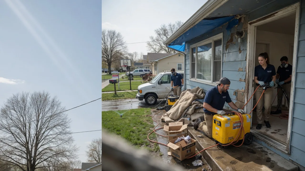 Basement Flood Cleanup in Grenola, KS near me